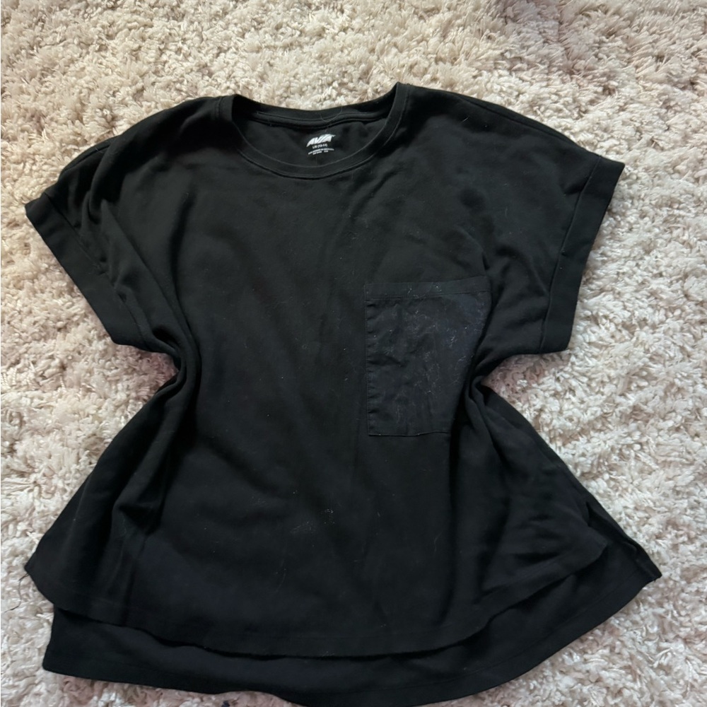 Avia Black Pocketed Minimalist Basic Comfy Casual… - image 2